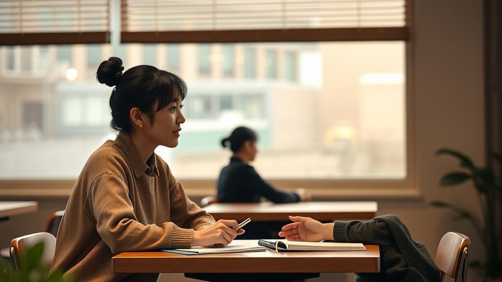 원장님과 이용자의 신뢰 대화