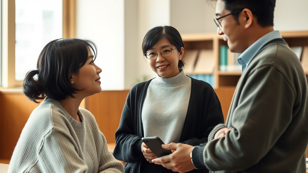 독서실 원장과 학생 대화