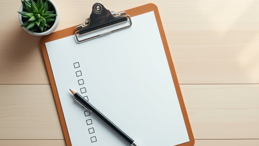 소음 관리 체크리스트