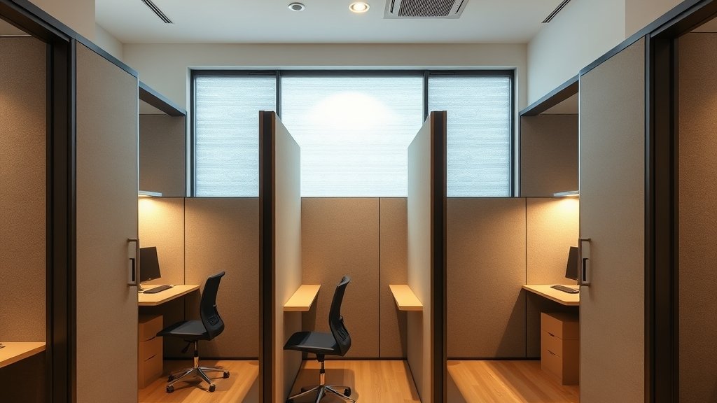 소음 저감 좌석 배치