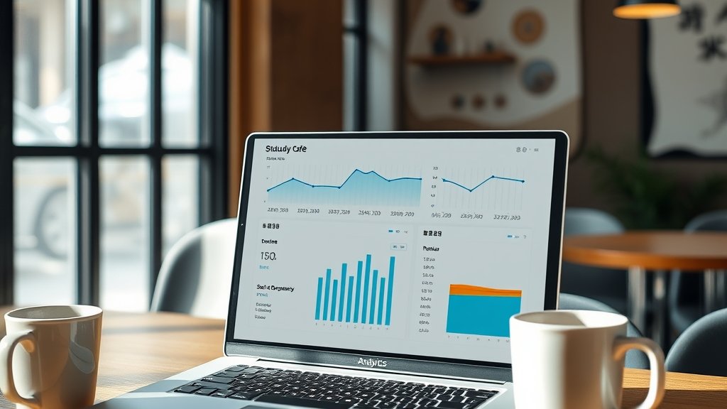 스터디카페 운영 데이터를 보여주는 대시보드