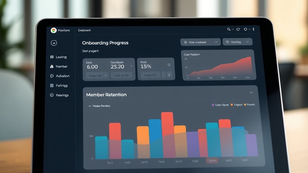 신규 회원 정착 진행 데이터