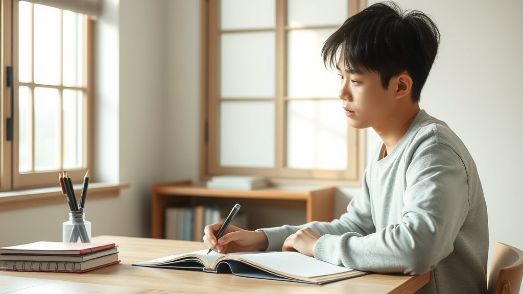 집중하는 독서실 단골 회원