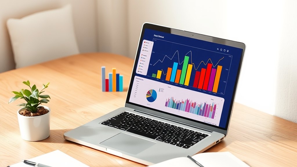 보강 운영 데이터를 확인하는 학원 노트북 대시보드