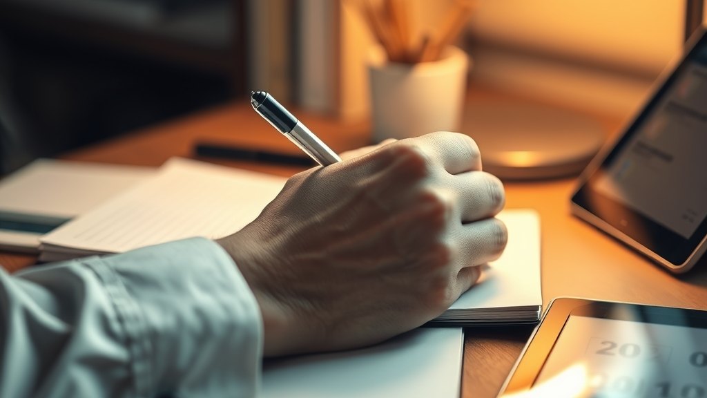 학생별 코칭 메모를 작성하는 매니저