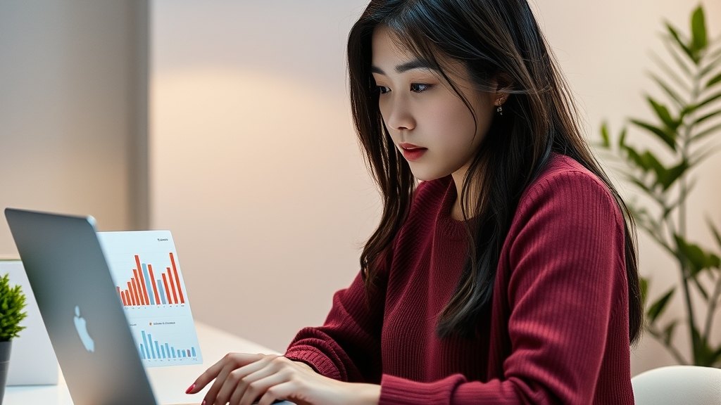 운영자가 좌석 사용 데이터를 점검하는 모습