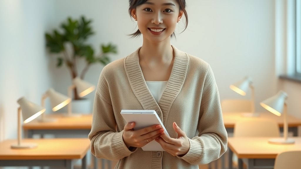 출근 첫 한 자리에서 매장을 차분히 점검하시는 학습관리사